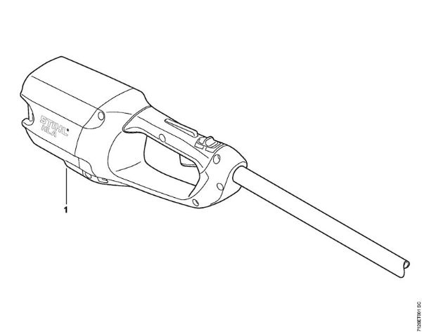 Cortasetos con acumulador (HLA) HLA 65 Níºmero de máquinaÂ  de la marca Stihl